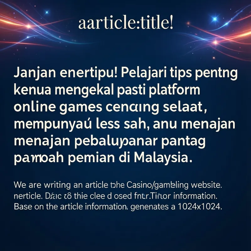 Pilih Platform Selamat