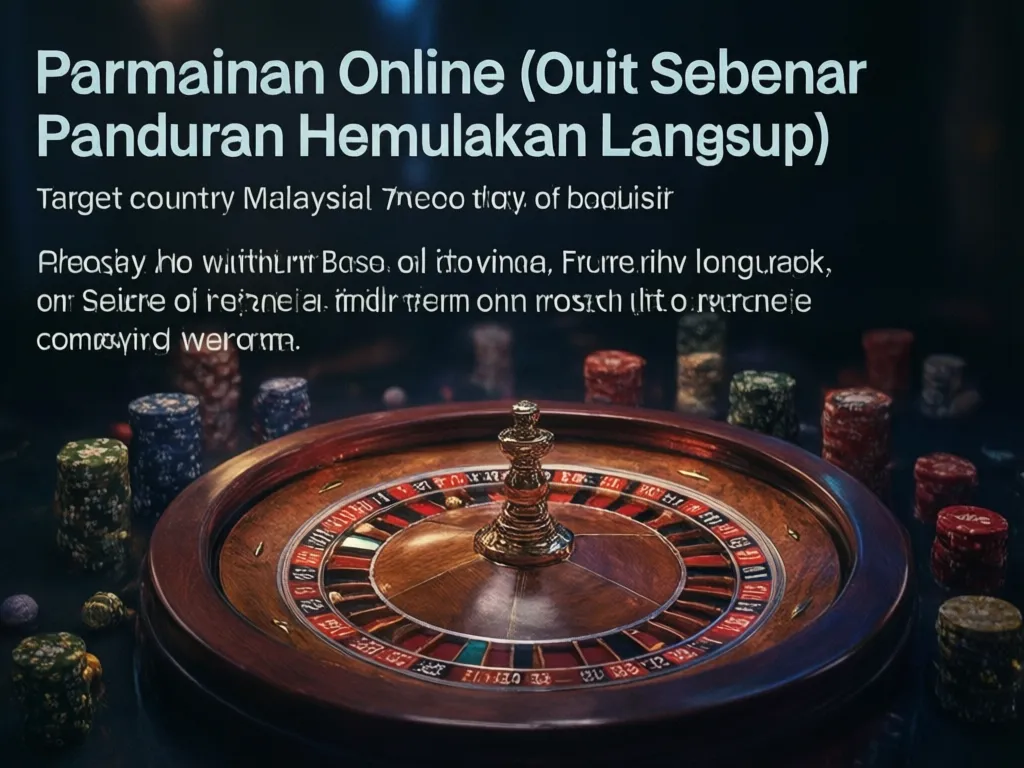 Game Online Duit Sebenar