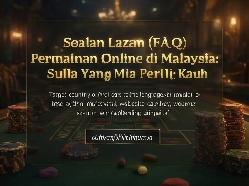 FAQ Permainan Online